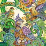 Схема під вишивку бісером "Весняні трелі" 