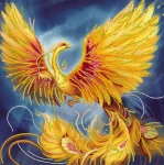 Схема під вишивку бісером "Жар-птиця" 
