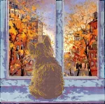 Схема під вишивку бісером "Журба світла" 