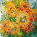 Схема під вишивку бісером "Золото літа"