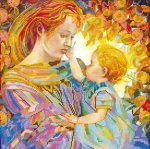 Схема під вишивку бісером "Мамуля" 