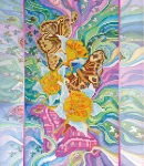 Схема під вишивку бісером "Метелики" 