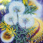 Схема під вишивку бісером "Нічні вогники" 