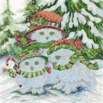 Схема під вишивку бісером "Сімейні канікули" 