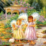 Схема під вишивку бісером "Сестрички" 