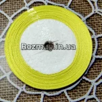 Стрічка атласна блідо-жовта