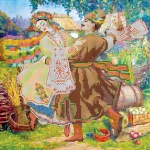 Схема під вишивку бісером "Танок" 