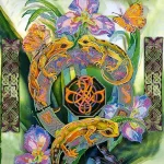 Схема під вишивку бісером "Тріо літа" 