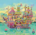 Схема під вишивку бісером "Барвистий круїз" 