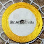 Стрічка атласна колір золота