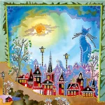 Схема під вишивку бісером "Охоронець снів" 