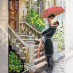Схема під вишивку бісером "Побачення під дощем" 