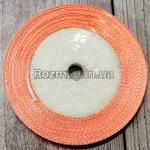 Стрічка атласна коралова