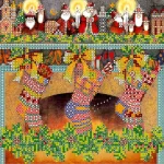 Схема під вишивку бісером "Різдв'яні сувеніри" 