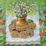 Схема під вишивку бісером "Світлий Великдень" 