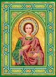 Схема під вишивку бісером "Святий пантелеймон" 