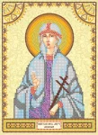 Схема під вишивку бісером "Св. Агафія" 