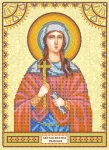 Схема під вишивку бісером "Св. Анфіса" 