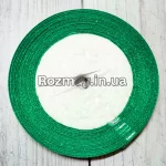 Стрічка атласна зелена