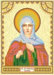 Схема під вишивку бісером "Св. Галина" 