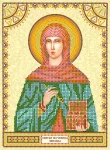 Схема під вишивку бісером "Св. Зінаїда" 
