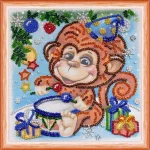 Набір для вишивки бісером "Барабанщиця" 