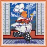 Набір для вишивки бісером "Веселий кухар" 