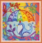 Набір для вишивки бісером "Літній дощик" 