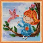 Набір для вишивки бісером "На гілці" 