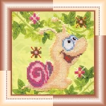 Набір для вишивки бісером "Равлик" 