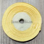 Стрічка атласна бежева