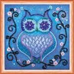Набір для вишивки бісером "Синя сова" 