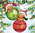 Набір для вишивки бісером "Милі забави" 