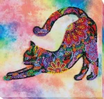 Набір для вишивки бісером "Грайливе кошеня" 