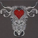 Набір для вишивки бісером "Тілець" 