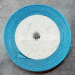 Стрічка атласна блакитна