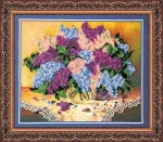 Набір для вишивки бісером "Бузок" 