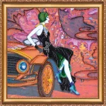 Набір для вишивки бісером "Дівчата двадцятих-1"