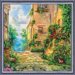 Набір для вишивки бісером "Квіткова вулиця" 