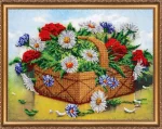 Набір для вишивки бісером "Кошичок літа" 