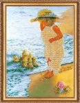 Набір для вишивки бісером "Пісочний замок" 