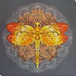 Набір для вишивки бісером "Шафранові переливи" 