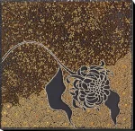 Набір для вишивки бісером "Чорна хризантема" 