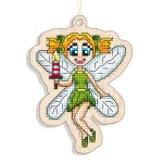 Новорічна іграшка підвіс на ялинку – Фея Грінрес FNGi-004