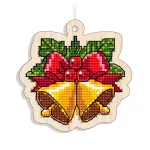 Новорічна іграшка підвіс на ялинку – Дзвіночки FNGi-017