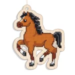 Новорічна іграшка підвіс на ялинку – Буцефал FNGi-021