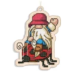 Новорічна іграшка підвіс на ялинку – Сонячний вершник FNGi-055