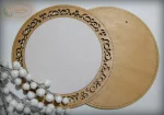 Рамка кругла з натягнутою канвою 23*23/17*17 ТМ Embroidery Craft RKd-004