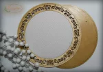 Рамка кругла з натягнутою канвою 23*23/17*17 ТМ Embroidery Craft RKd-005