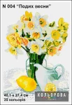 Набір для вишивки нитками "Подих весни" №004